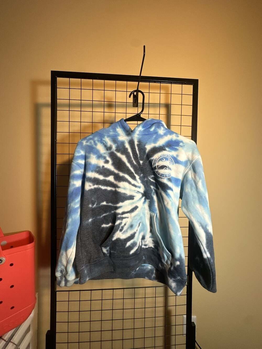 Dreamsicle Kids Ocean Isle Beach Tsunami Surf Shop Tie-Dye Hoodie